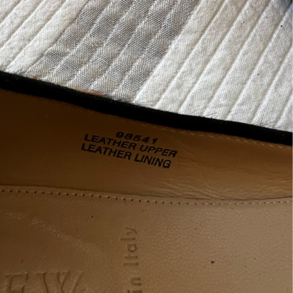 J Crew Collection Janey Slip On Flat Women's 6.5 Calf Hair Leopard Gold Heel - Picture 4 of 6